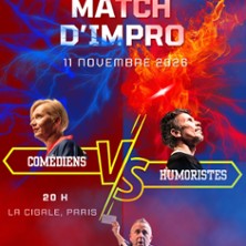 Match d'improvisation pro - Com&eacute;diens VS Humoristes !
