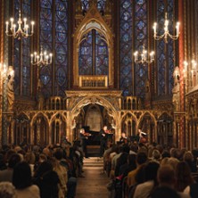 Veill&eacute;e de No&euml;l  &agrave; la Sainte Chapelle